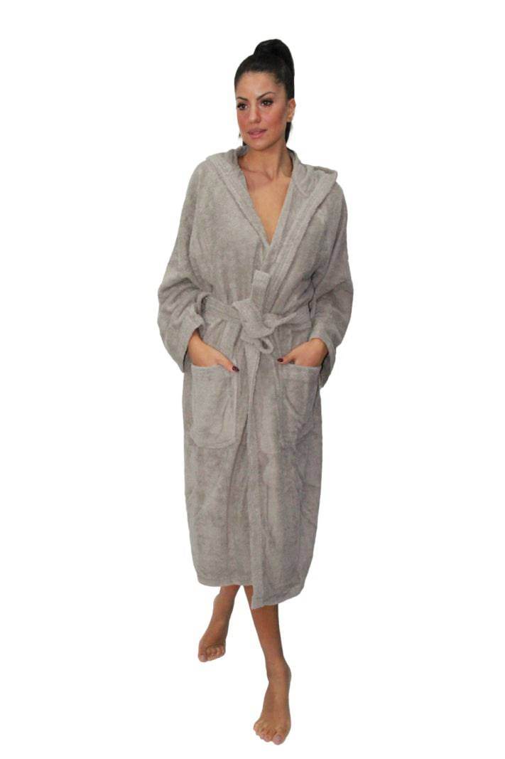 Accappatoio con cappuccio Bagno LIVING ACCAP Mae - evabiancheria